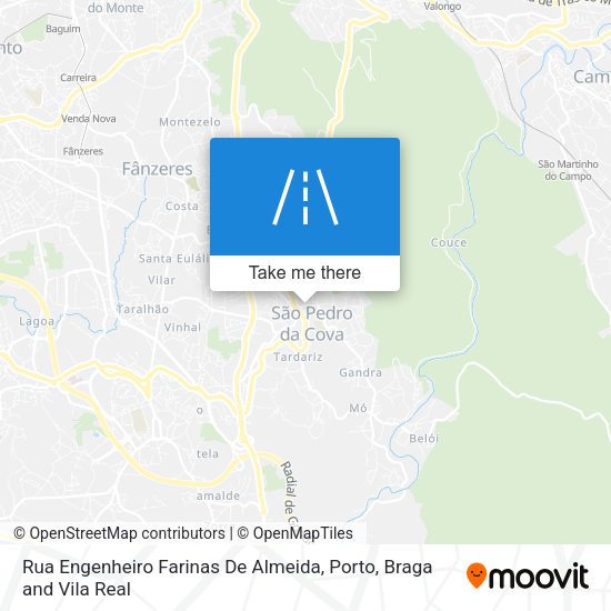 Rua Engenheiro Farinas De Almeida mapa