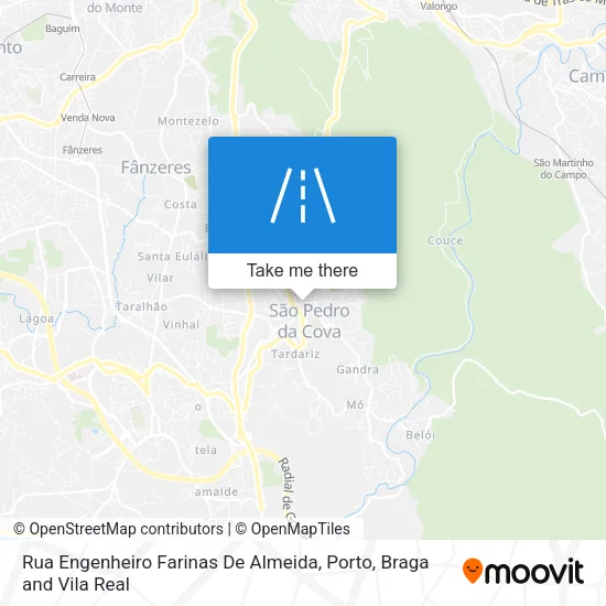 Rua Engenheiro Farinas De Almeida map