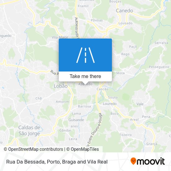 Rua Da Bessada map