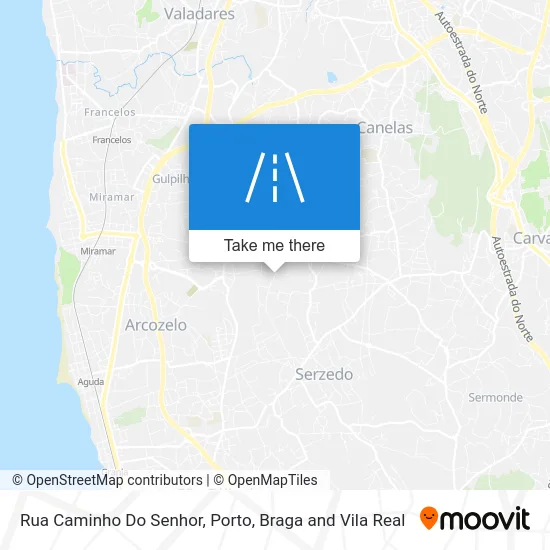 Rua Caminho Do Senhor map