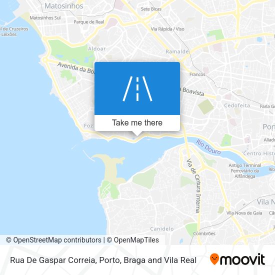 Rua De Gaspar Correia mapa