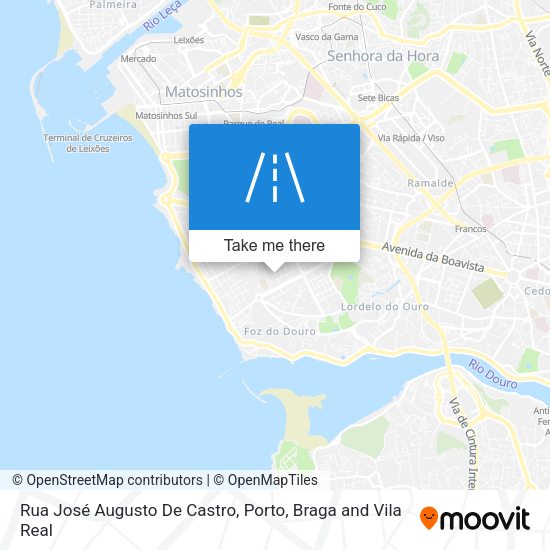 Rua José Augusto De Castro map