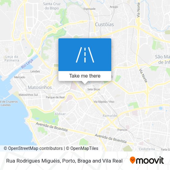 Rua Rodrigues Miguéis map
