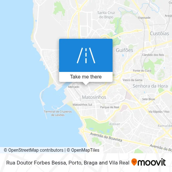 Rua Doutor Forbes Bessa map