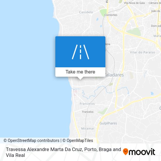 Travessa Alexandre Marta Da Cruz map