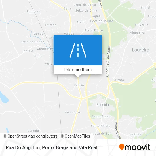 Rua Do Angelim map