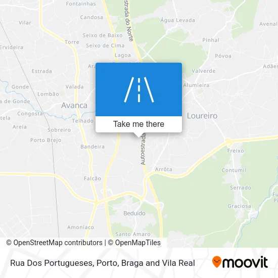Rua Dos Portugueses map