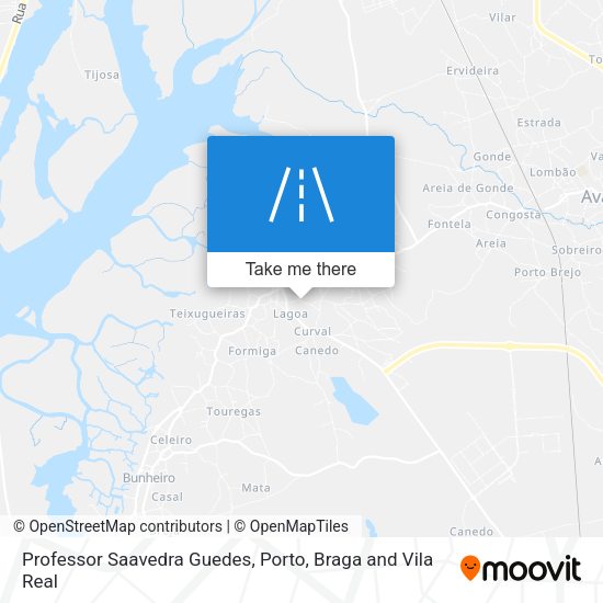 Professor Saavedra Guedes mapa