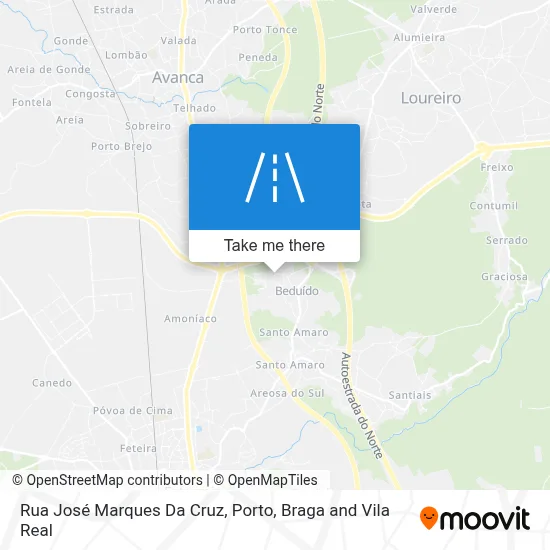 Rua José Marques Da Cruz map