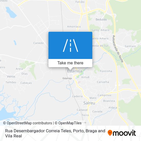 Rua Desembargador Correia Teles map