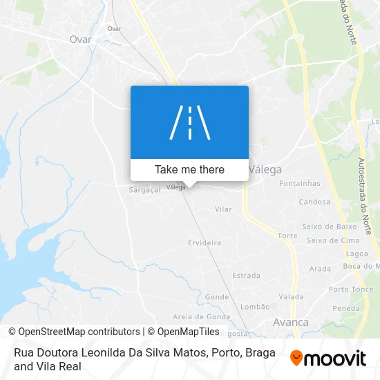 Rua Doutora Leonilda Da Silva Matos map