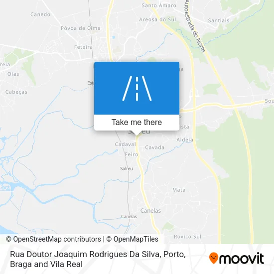 Rua Doutor Joaquim Rodrigues Da Silva map