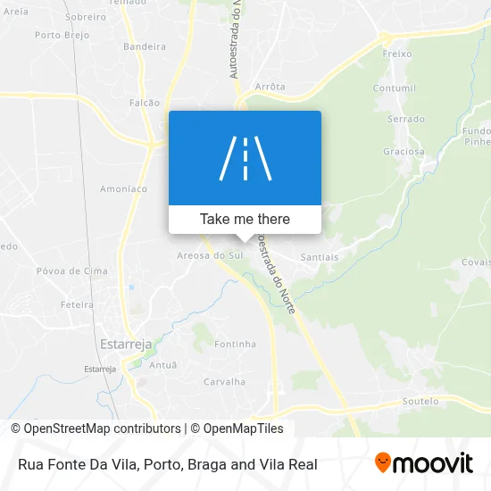 Rua Fonte Da Vila map