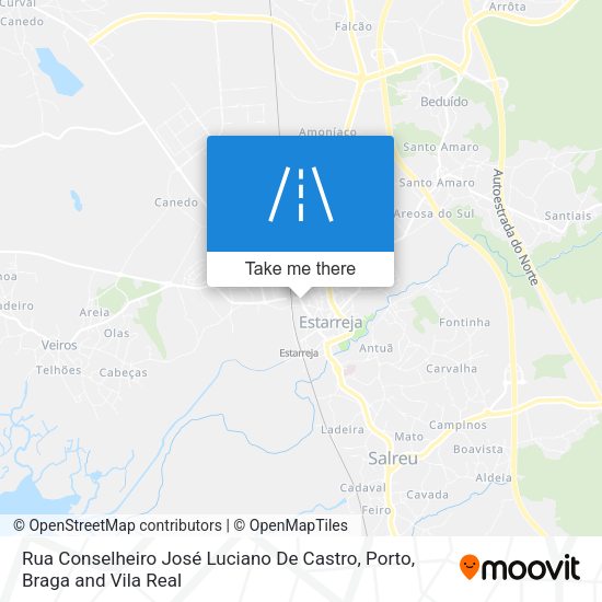 Rua Conselheiro José Luciano De Castro mapa