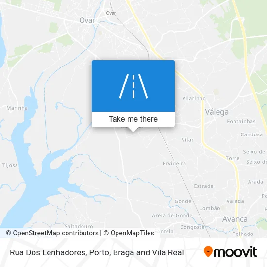 Rua Dos Lenhadores map