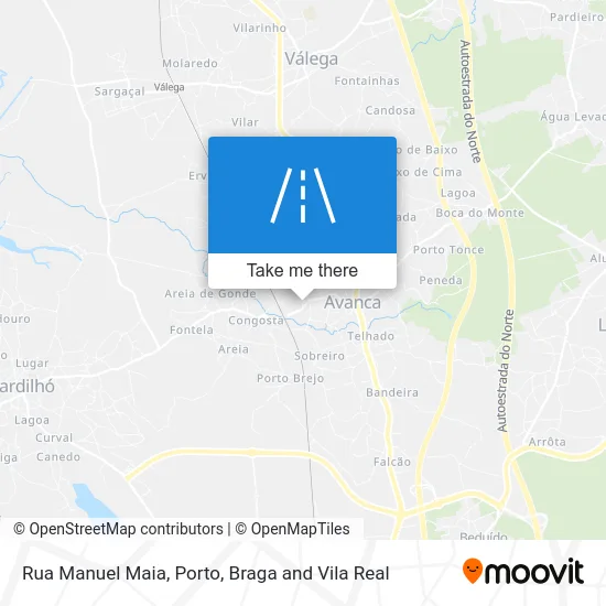 Rua Manuel Maia map