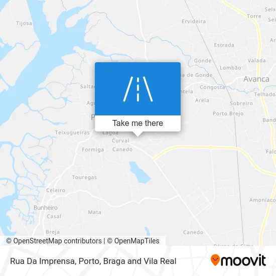 Rua Da Imprensa map