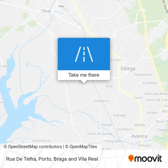 Rua De Telha map
