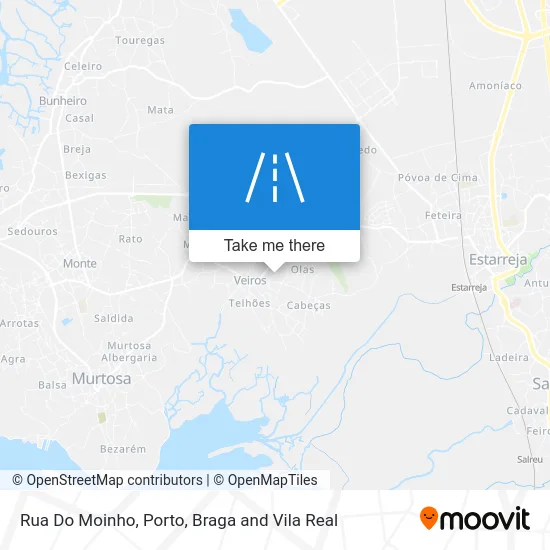 Rua Do Moinho map