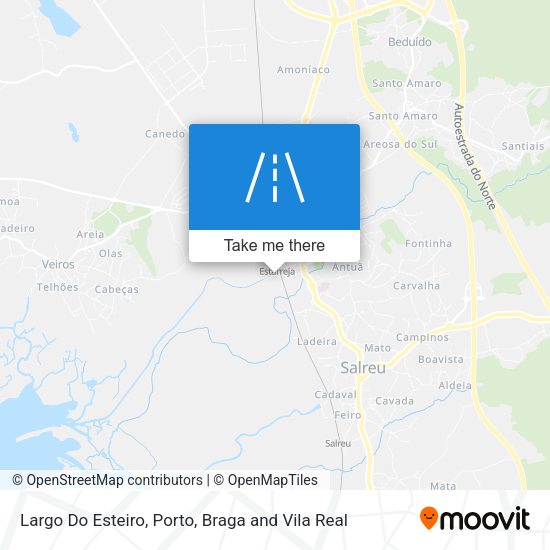 Largo Do Esteiro mapa