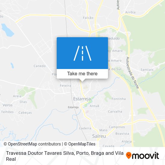 Travessa Doutor Tavares Silva map