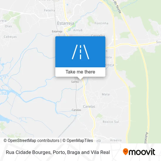 Rua Cidade Bourges map