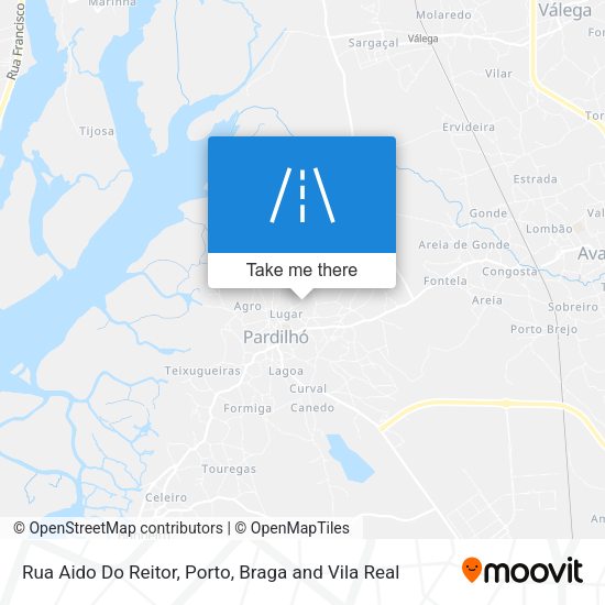 Rua Aido Do Reitor mapa