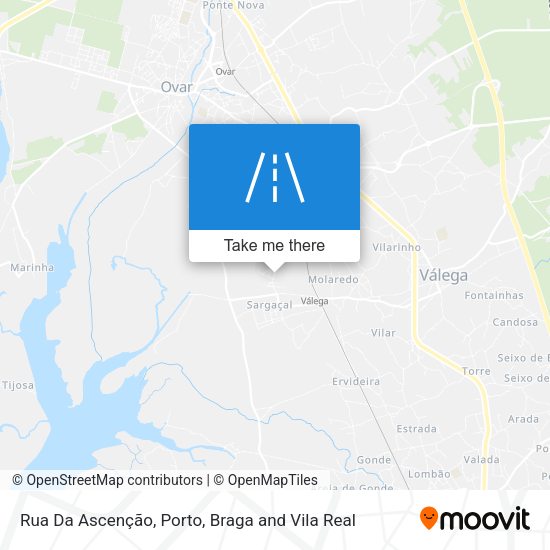 Rua Da Ascenção mapa