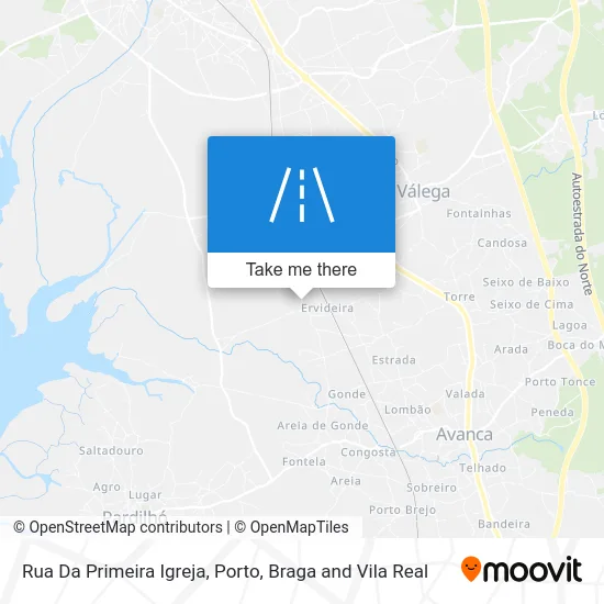Rua Da Primeira Igreja map