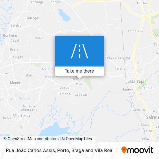 Rua João Carlos Assis mapa