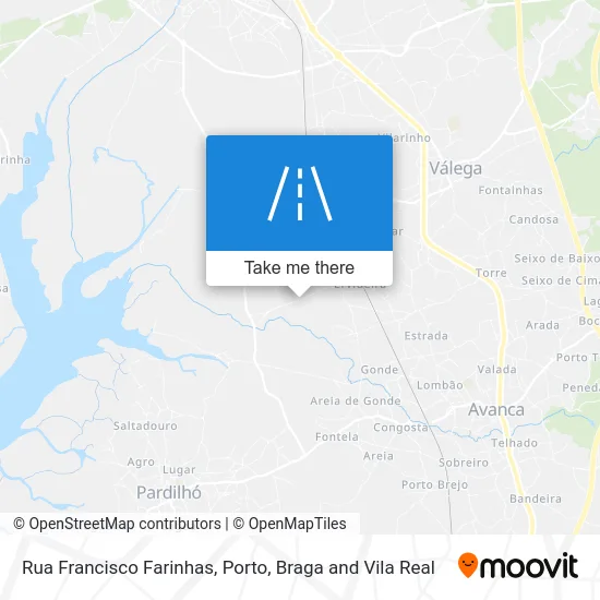 Rua Francisco Farinhas map