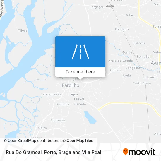 Rua Do Gramoal map