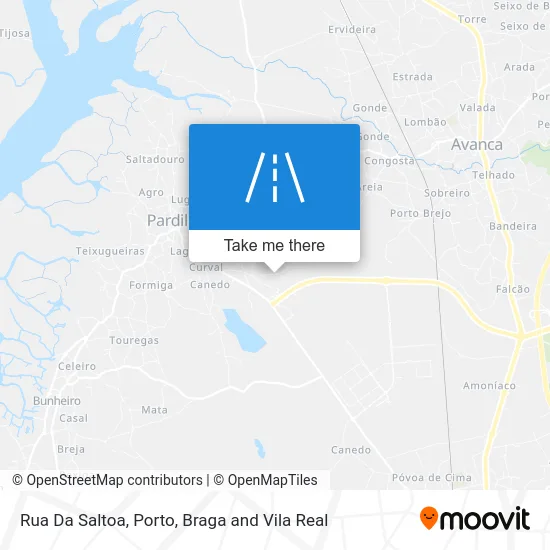 Rua Da Saltoa map
