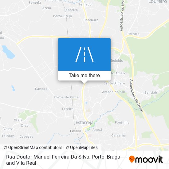 Rua Doutor Manuel Ferreira Da Silva map