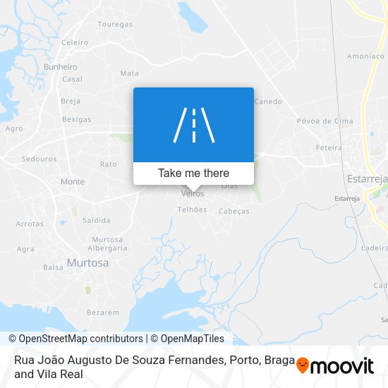 Rua João Augusto De Souza Fernandes map