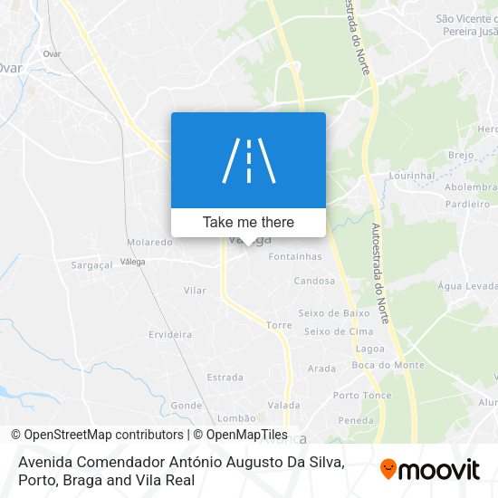 Avenida Comendador António Augusto Da Silva mapa