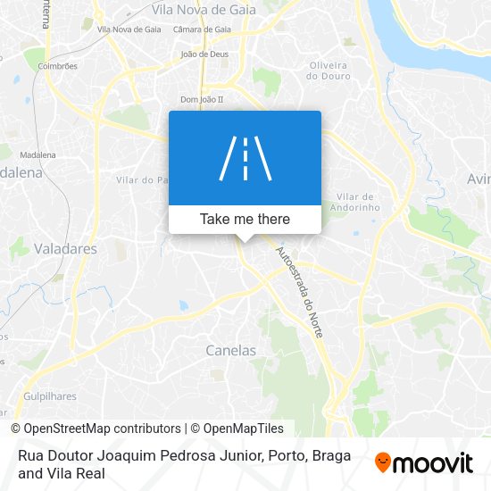 Rua Doutor Joaquim Pedrosa Junior mapa