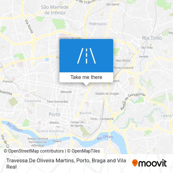 Travessa De Oliveira Martins mapa
