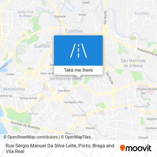 Rua Sérgio Manuel Da Silva Leite map