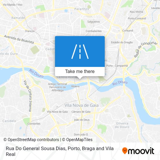 Rua Do General Sousa Dias map