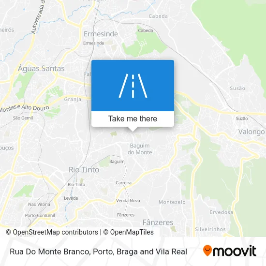Rua Do Monte Branco map