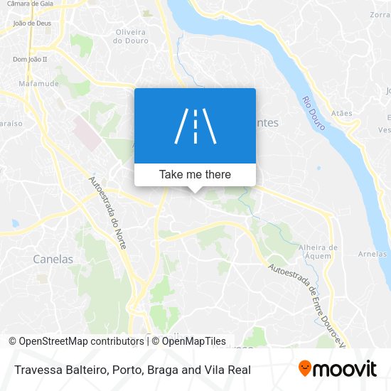 Travessa Balteiro mapa
