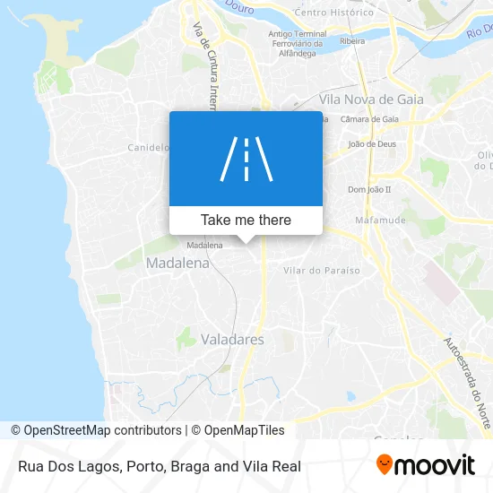 Rua Dos Lagos map