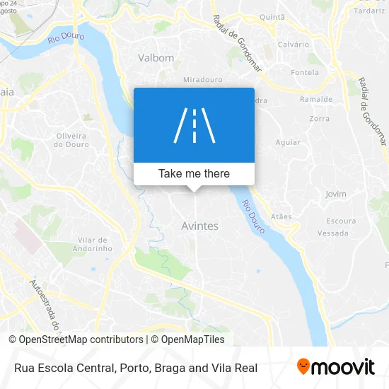 Rua Escola Central map