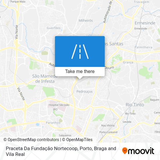 Praceta Da Fundação Nortecoop map