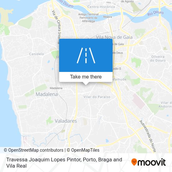 Travessa Joaquim Lopes Pintor mapa