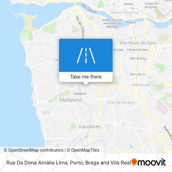 Rua Da Dona Amália Lima map