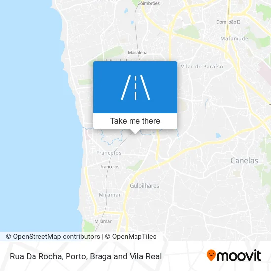 Rua Da Rocha map