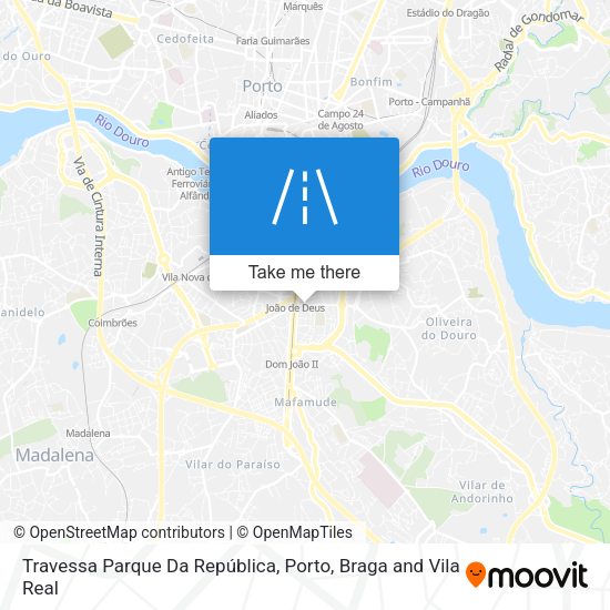 Travessa Parque Da República mapa