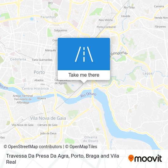 Travessa Da Presa Da Agra map
